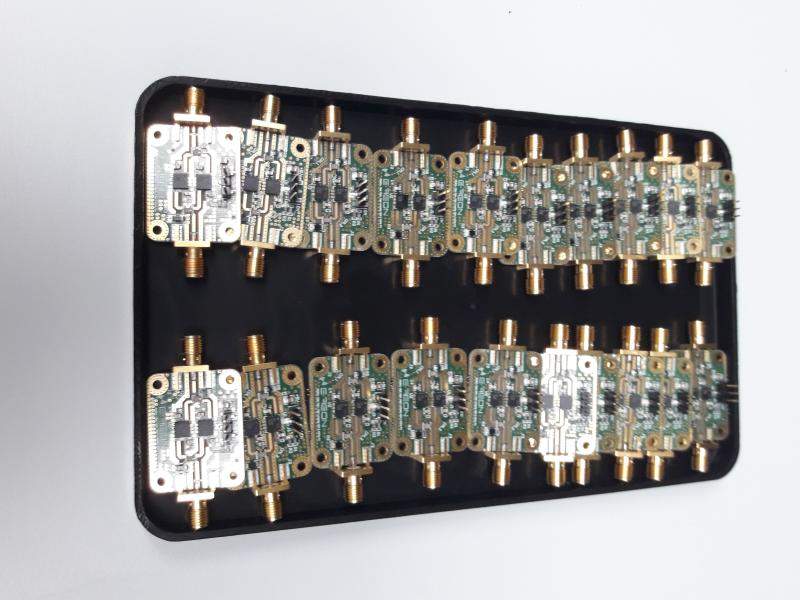Production batch of compact E-REON 2 W 2.4 GHz RF driver modules