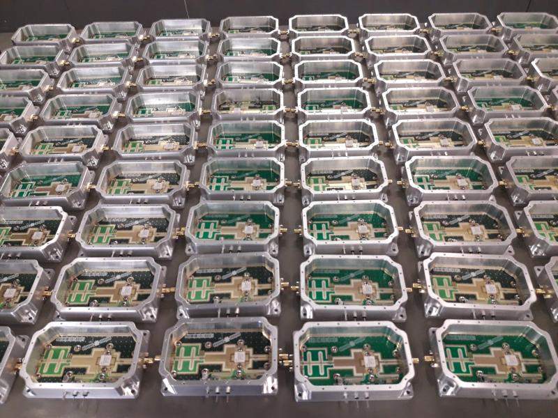Production batch of E-REON Es'hail-2 S-band power amplifiers